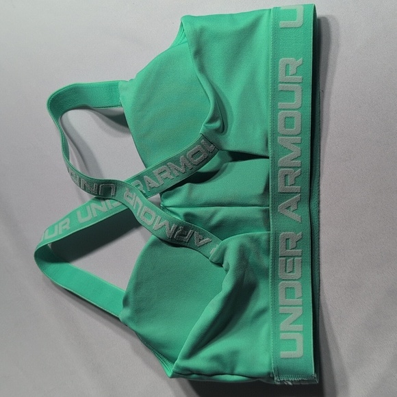 Under Armour Green Sports Bra Size Small - Picture 2 of 5